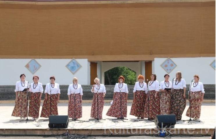 Latvijas kultūru festivāla "Pynu pynu sītu" koncerts Viļānos
